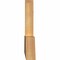 Ekena Millwork Portland Smooth Timber Gable Bracket, Western Red Cedar, 60"W x 10"H x 1 1/2"D x 3 1/2"F, 4/12 Pitch GBW060X10X0204POR00SWR - alternate 3